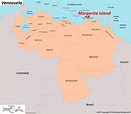 Margarita Island Map | Venezuela | Detailed Maps of Margarita Island ...