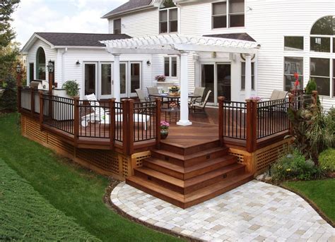 49 Unbelievable Front Porch With Wooden Ipe Deck Ideas