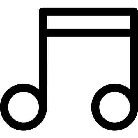 Musical Sixteenth Note Vector Svg Icon Svg Repo