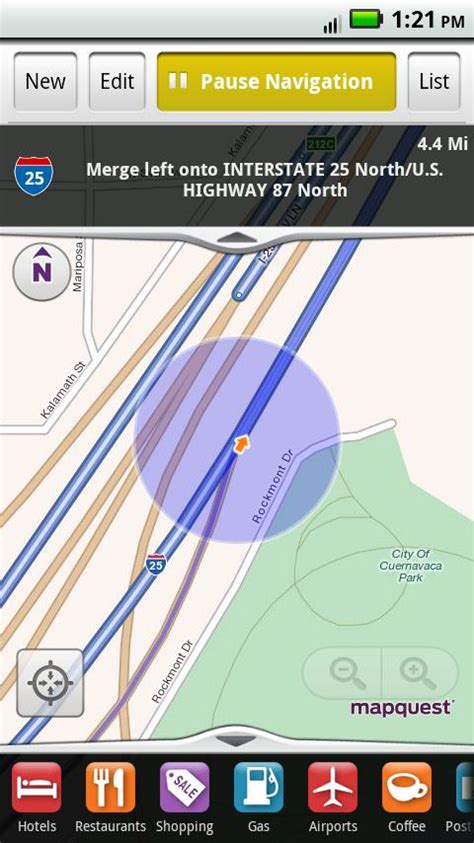 Mapquest Android App Released Free Voice Guided Turn By Turn