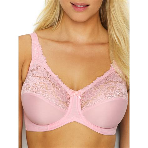 Lilyette Lilyette Womens Comfort Lace Minimizer Bra Style 428