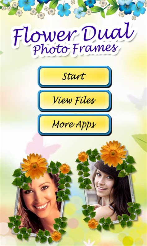 Android 용 Flower Dual Photo Frames Apk 다운로드