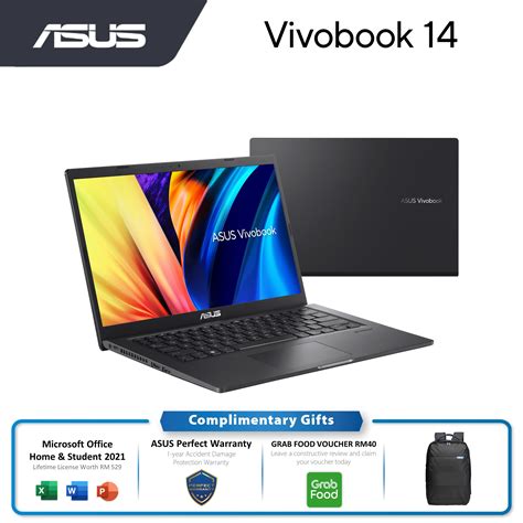 Asus Vivobook 14 A1400ea Intel Core I3 1115g44gb512gb Ssd14 Fhd