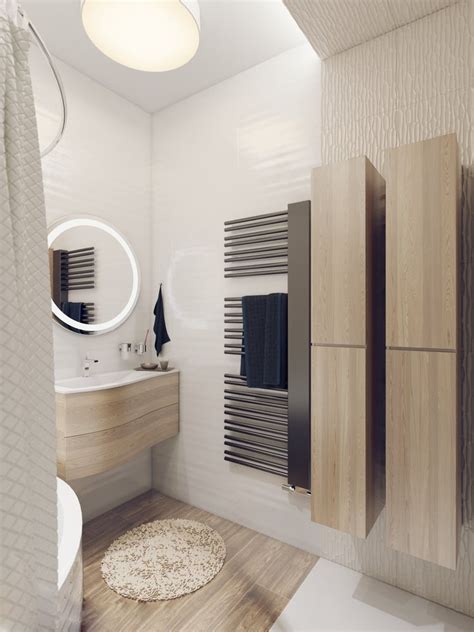 Organize your bathroom with bathroom shelves. Modern bathroom storage | Interior Design Ideas.