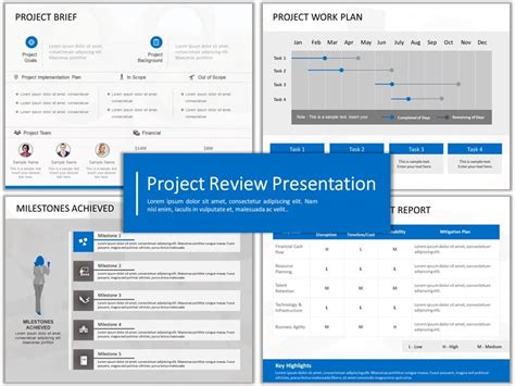 Rag Project Status Dashboard Project Status Powerpoint Templates