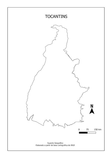Mapa Do Tocantins