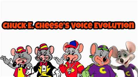 Chuck E Cheeses Voice Evolution Youtube