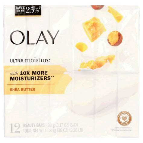 Dropship Olay Moisture Outlast Ultra Moisture Shea Butter Beauty Soap