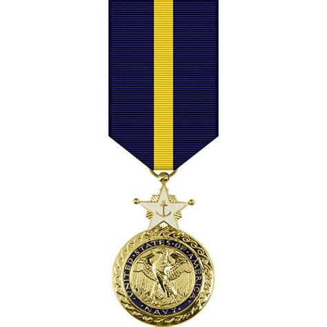 Navy Distinguished Service Anodized Miniature Medal Usamm