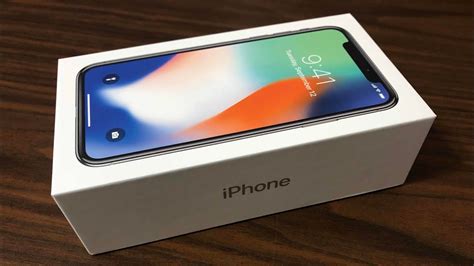 Iphone X Silver Unboxing And First Impressions Youtube