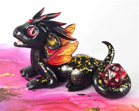 Happy Black Fairy Dragon By Howmanydragons On Deviantart