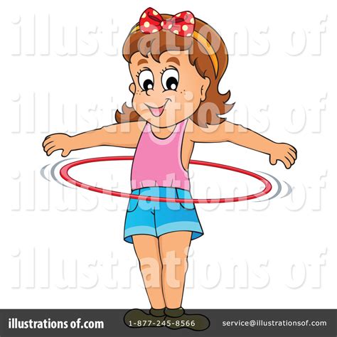 Hula Hoop Clipart 1186290 Illustration By Visekart