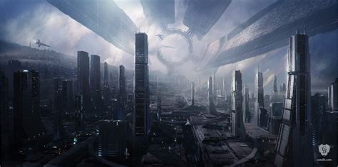 Artwork Citadel Mass Effect Bioware