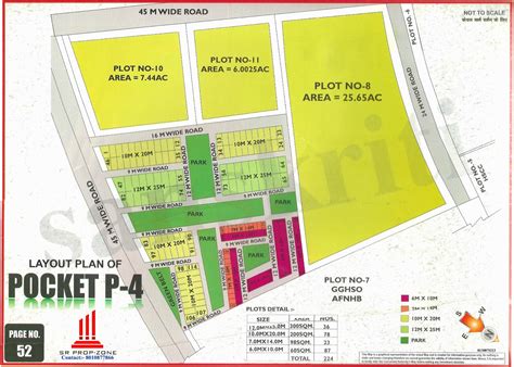 Layout Plan Of Sector Pocket P 4 Greater Noida Hd Map Ecotech