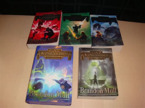 Five Kingdoms Series 1 5 Book Lot Brandon Mull Teacher Class Ar Raiders