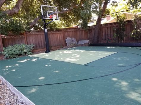 Backyard Basketball Courts Outdoor Residential Allsport America