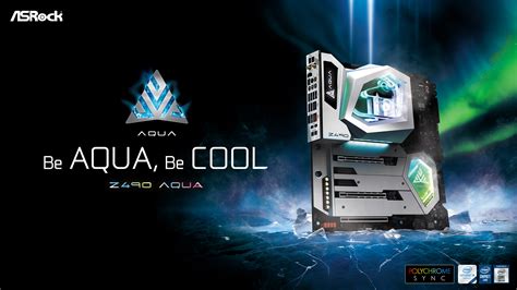 Asrock Launches The Z490 Aqua Flagship Motherboard For Intense Gaming