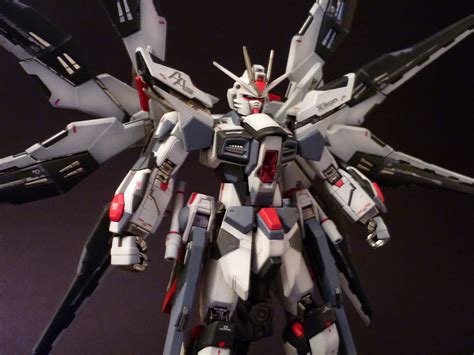 Painted Build Rg 1144 Zgmf X20a Strike Freedom Gundam Gundam Kits