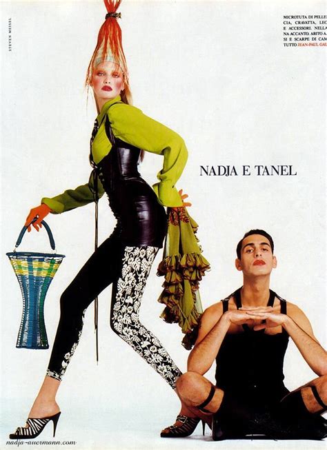 1992 Nadja Auermann And Tanel In Jean Paul Gaultier By Steven Meisel 4