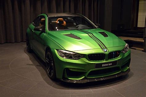Java Green BMW M4 Looks Hardcore Photo Gallery