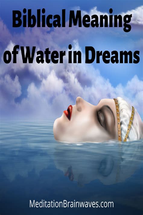 Water In Dream Means Dreawaman