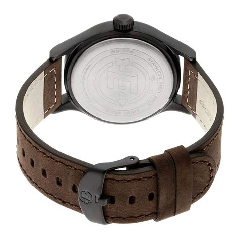 Order Timex Mens Indiglo Expedition Scout Brown Leather Strap Watch