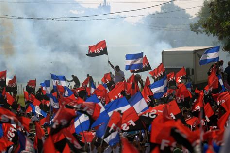 As Violence Rocks The Nation Nicaraguans Commemorate The 39th Anniversary Of The Sandinista