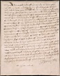 Letter of Henry VIII - Stock Image - C018/1245 - Science Photo Library