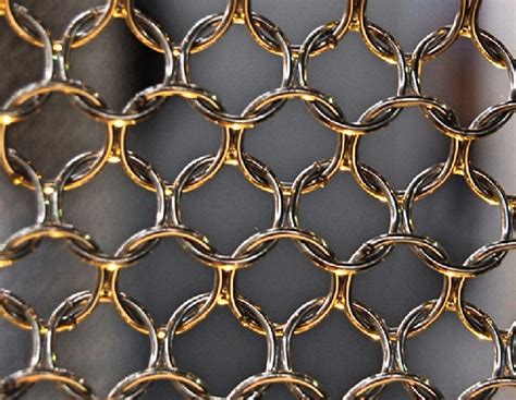 Chainmail Curtain Decorative Ring Metal Mesh Curtains Wholesale