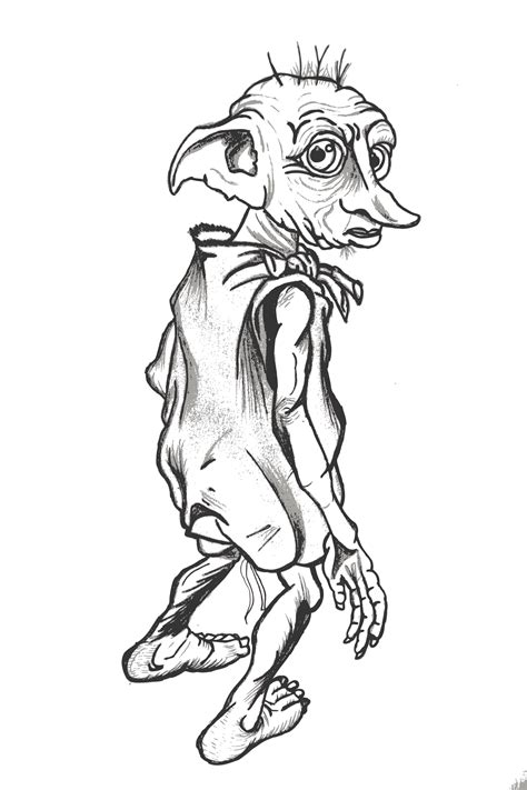 Dobby Coloring P Coloring Pages