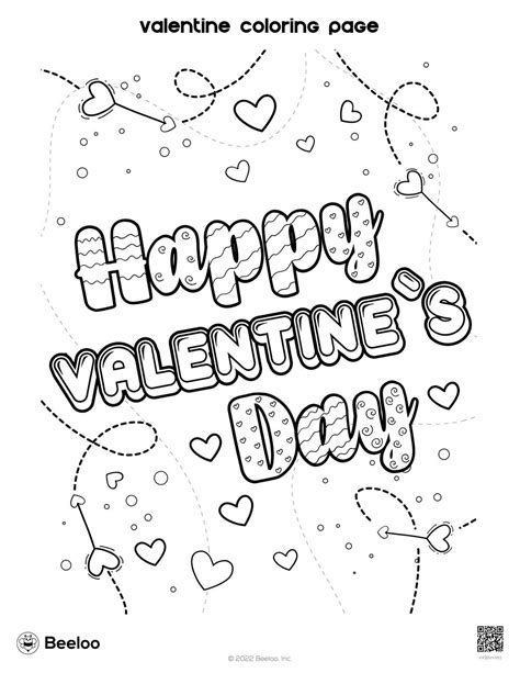 Valentine Coloring Page Beeloo Printable Crafts For Kids
