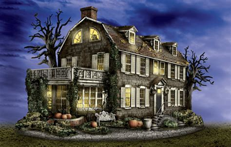 You Can Get A Halloween Village Of Americas Most Haunted Houses
