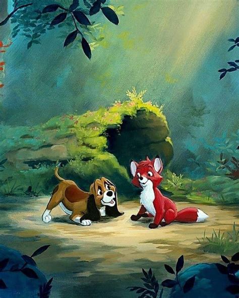 Pin By Susan Gladhill On Disney Disney Art The Fox And The Hound Disney Drawings