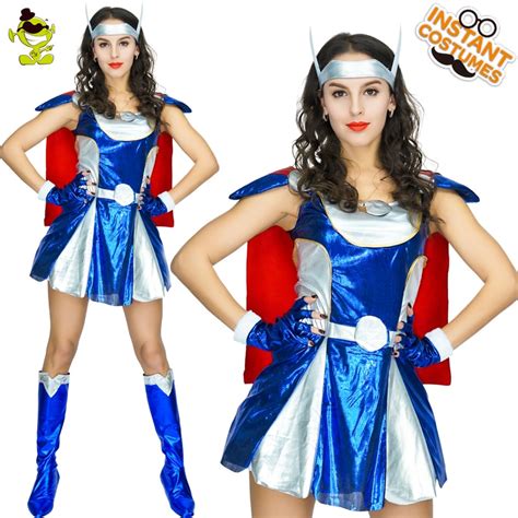 Buy Sexy Thor Woman Costumes Carnival Party Cool Thor