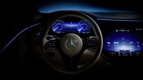 Mercedes Benz Reveals Eqs Suv Interior Ahead Of Its April 19 World Premiere