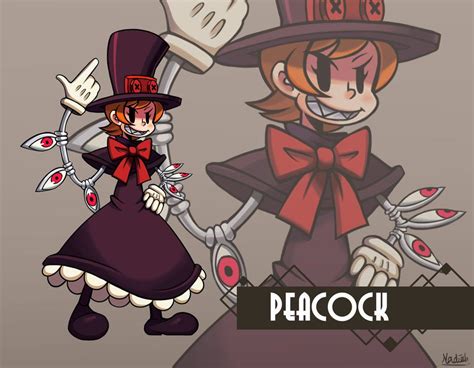 skullgirls peacock by kisetsukaze skullgirls peacock favorite character character art