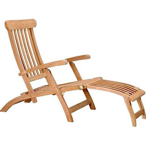 Enjoy the same refinement and comfort you expect from interior furniture. D-Art Collection Teak Steamer Lounge Chair & Reviews | Wayfair