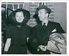 Vintage 1940 Actress Myrna Loy w/Husband Arthur Hornblow Hollywood Pr…