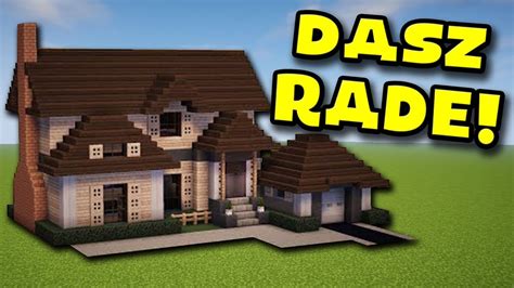 Dom W Minecraft Z Drewna - Paiks Jak Zbudowac Dom Z Drewna