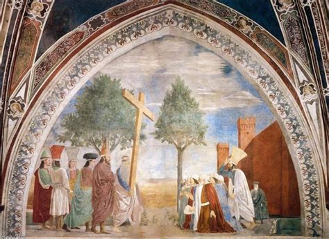 Piero Della Francesca 9 Exaltation Of The Cross Art Painting Art
