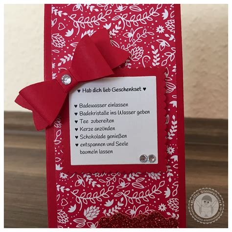 30 minuten wellness text / kleines weihnachtsgeschenk … Bellas Stempelwelt