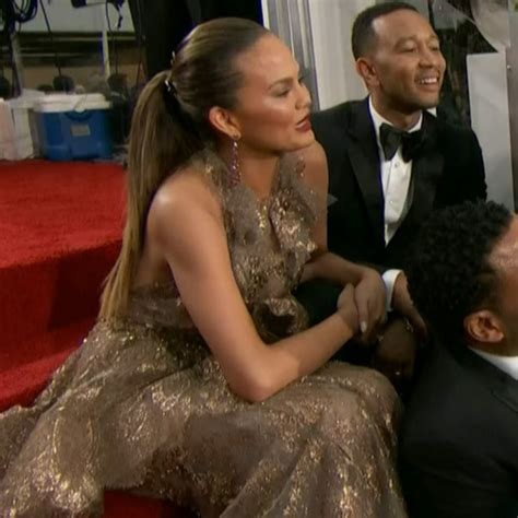 The Golden Globes Are Already Too Much For Chrissy Teigen To Handle