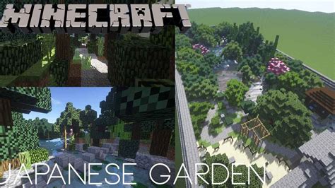 Japanese garden spawn minecraft map. Minecraft: Japanese Temple Garden Tutorial - YouTube