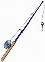 Download High Quality fishing pole clipart line Transparent PNG Images ...