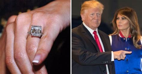 donald trump lied about how much he spent on melania s engagement ring metro news