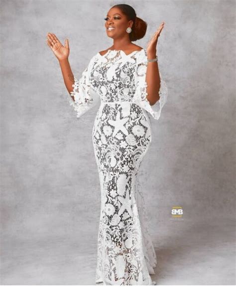 50 Gorgeous White Lace Outfits For Owambe And Aso Ebi Parties Od9jastyles