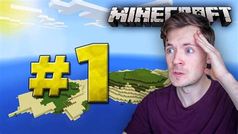 Minecraft Xbox Survival Island Lets Play Part 1 [a New Seed] Xbox One Edition W Commentary