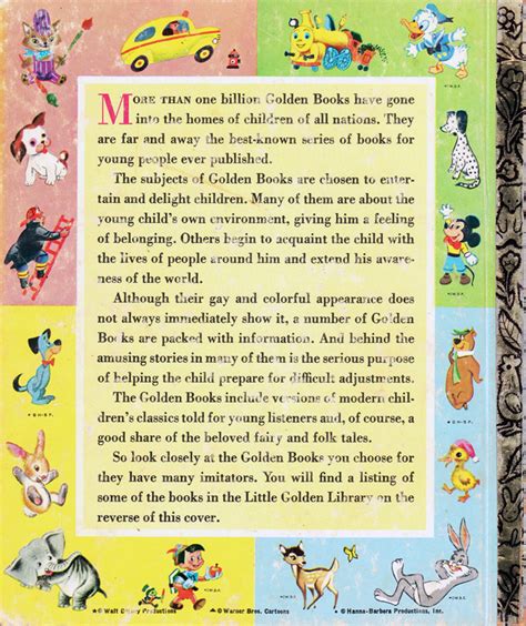This site is dedicated to information on collecting little golden books. Ronn's Big Pile of Stuff: Little Golden Book Monday #137