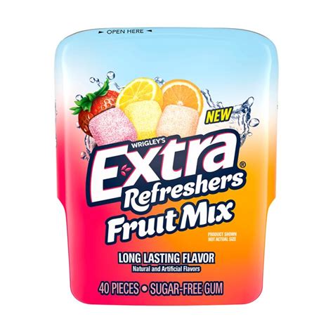 Extra Refreshers Fruit Mix 40 Pieces The Candyland