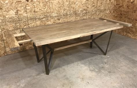 Custom Butterfly Dining Table By Indistressed Llc